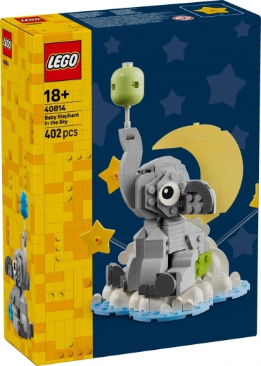 LEGO Iconic Słoniątko na chmurce