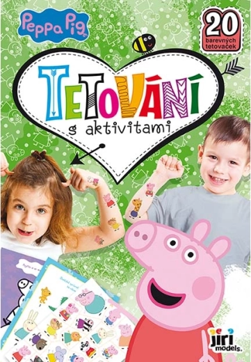 Tatuaże z aktywnościami Świnka Peppa