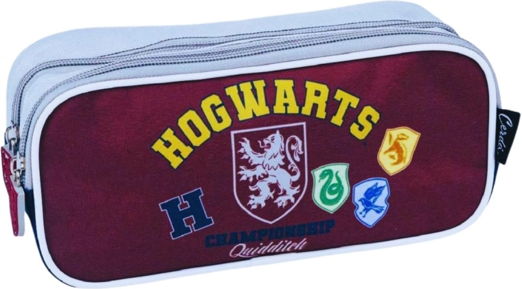 Dwukomorowy piórnik Harry Potter Hogwarts