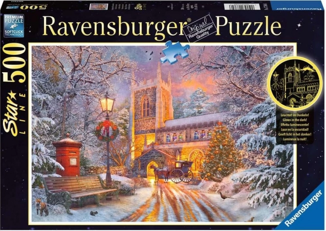 Ravensburger świecące puzzle Świąteczna martwa natura 500 elementów