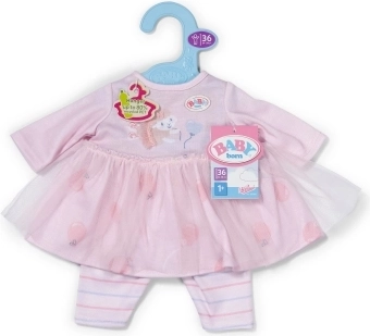 Różowy strój dla lalek Baby Born 36 cm