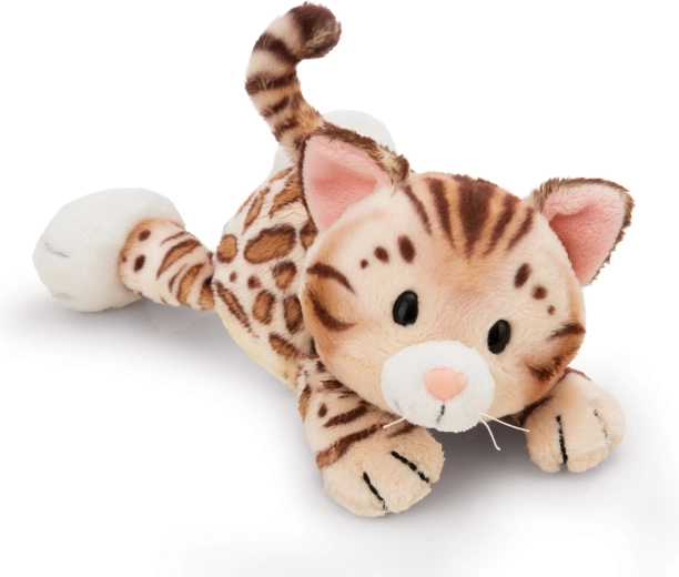 Pluszowy kot bengalski NICI leżący 20 cm Green