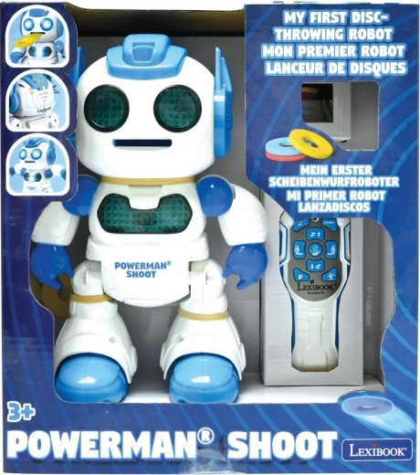 Lexibook wielofunkcyjny programowalny robot z wystrzeliwaniem dysków