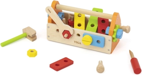 Drewniany zestaw małego majsterkowicza Viga Toys