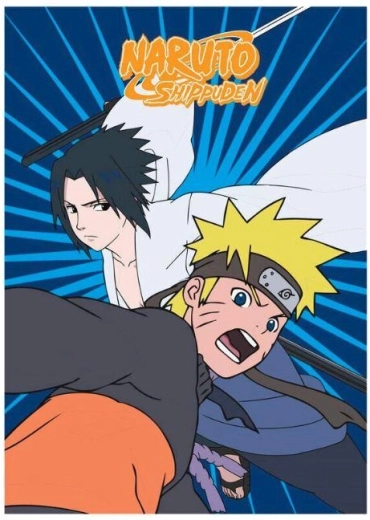 Polarowy koc Naruto