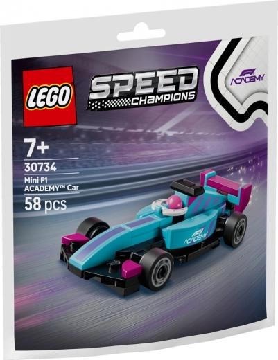 Klocki Speed Champions – mały bolid F1 Academy