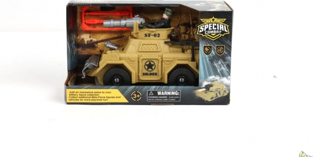 Wojskowy pojazd bojowy dla dzieci