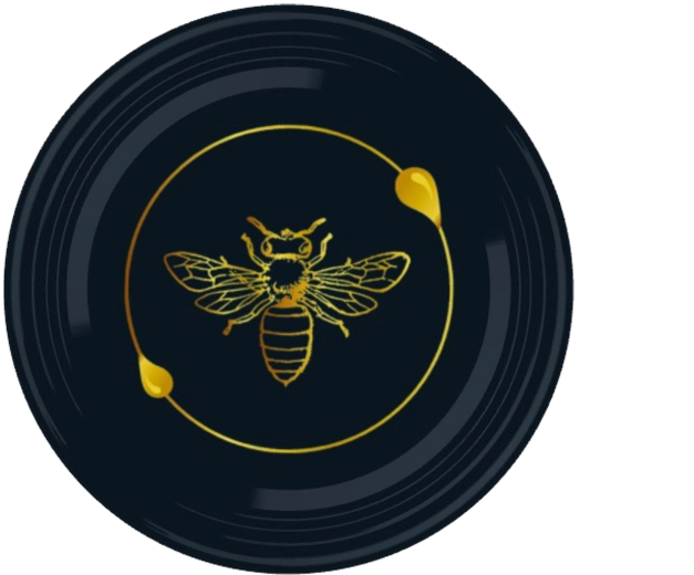 Złote wieczko z motywem pszczoły fi 82 – 6-rowkowe, opakowanie 660 szt.
