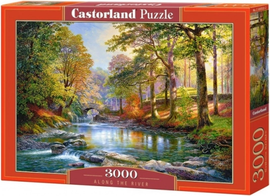 Puzzle 3000 elementów – Wzdłuż rzeki