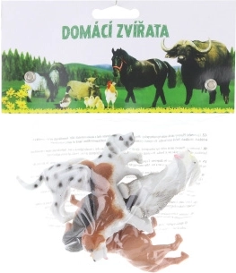 Plastowe zwierzątka – psy, zestaw 5 szt.