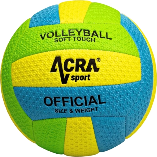 Plażowa piłka do siatkówki ACRA soft touch rozmiar 5