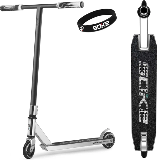 Hulajnoga freestyle Soke EVO street silver