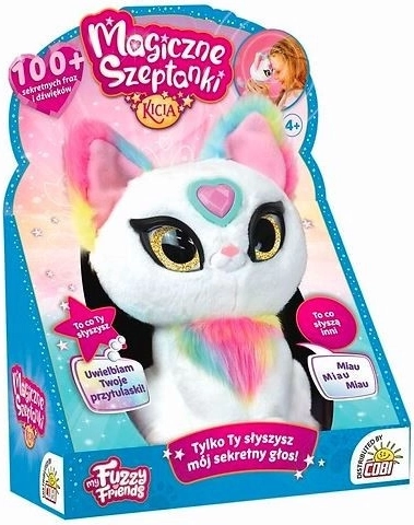 Interaktywna pluszowa kotka z tajemniczymi szeptami COBI Magiczne Szeptanki Kicia