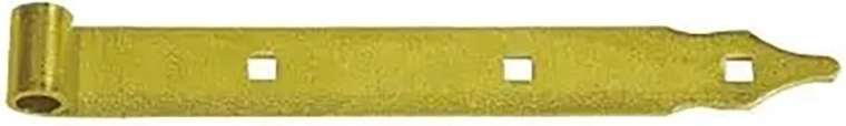 Zawias pasowy 300 × 35 × 4 mm, średnica trzpienia 13 mm, ocynk żółty