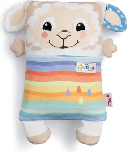 Nici Cosidoos pluszowa owieczka 2w1 – dwustronna poduszeczka 30 × 20 cm