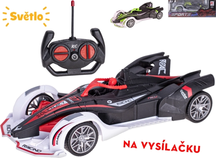 RC formuła 20 cm z pełnym sterowaniem i efektami świetlnymi