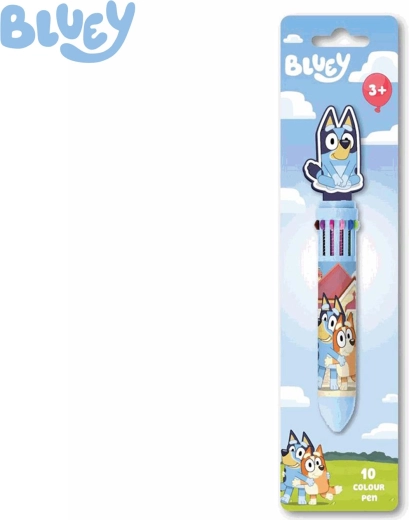 Bluey wielokolorowy długopis dla dzieci 10 w 1