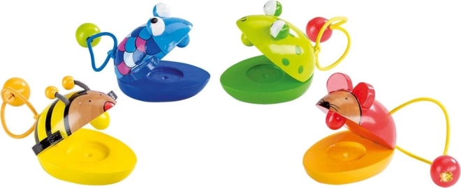 Goki Kastaniety Zwierzątka - 1 szt.