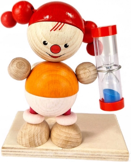 Klepsydra Hess lalka Lucia do mierzenia czasu mycia zębów