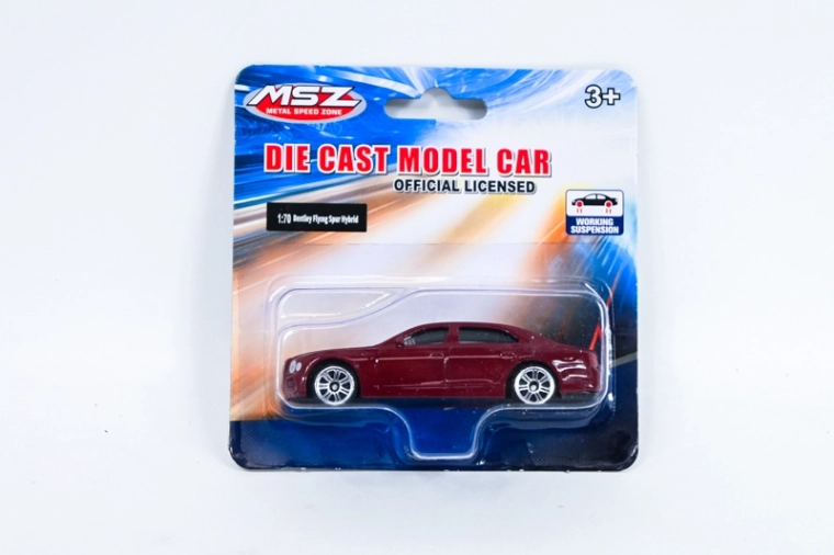 MSZ Bentley Flying Hybrid – metalowy model 1:70, bordo