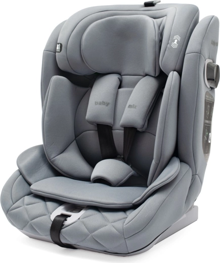 Fotelik samochodowy Baby Mix Hero Pro i-Size szary