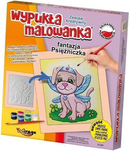 Wypukłe malowanie Fantazja – księżniczka