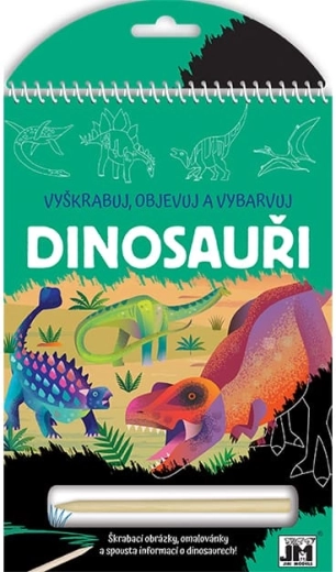 Wydrapuj, odkrywaj, koloruj dinozaury