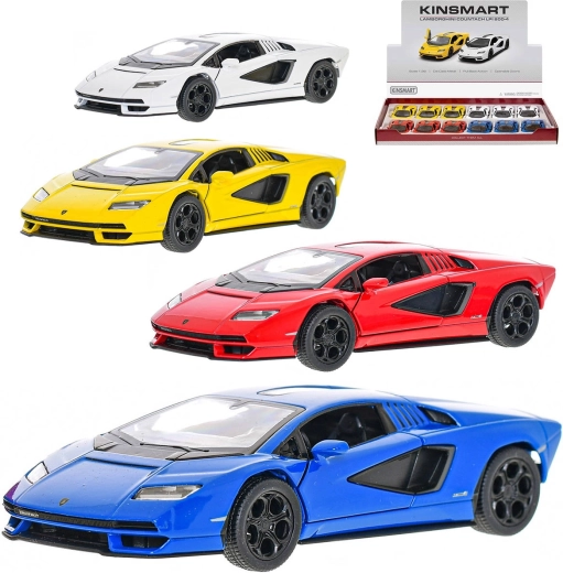 Kinsmart metalowy model auta Lamborghini Countach LPI 800-4 12,5 cm (1:38) – 1 sztuka