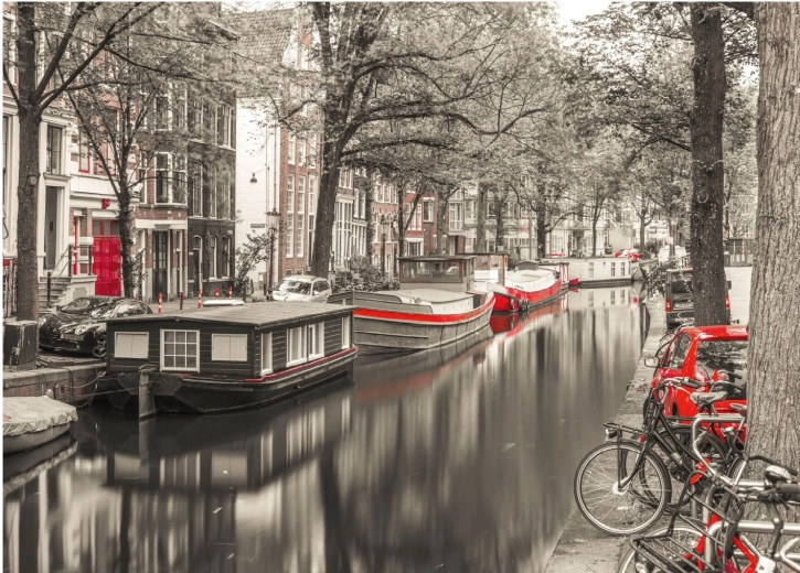 Puzzle DINO Amsterdam – kanał, 3000 elementów