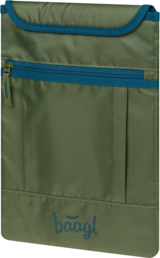 Baagl etui na laptop 15" Olive GRS z materiału z recyklingu