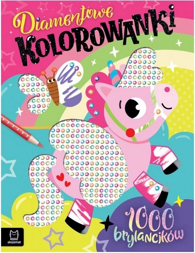 Diamentowe kolorowanki z naklejkami