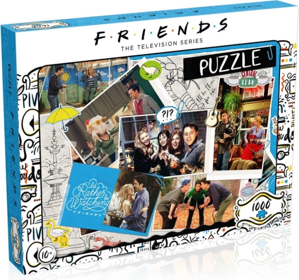 Puzzle 1000 elementów FRIENDS Scrapbook