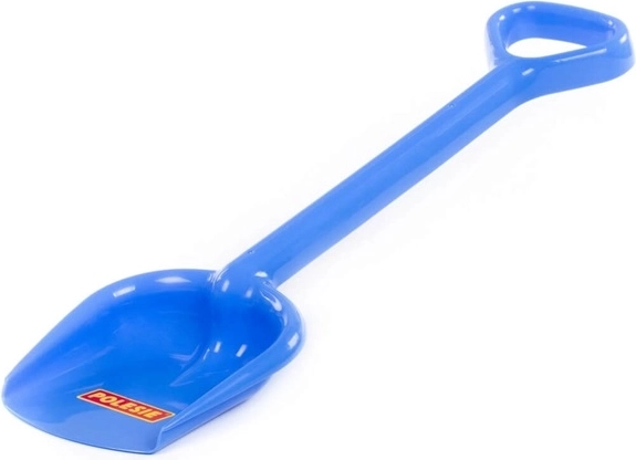 Duża plastikowa łopatka nabierająca 41 cm niebieska