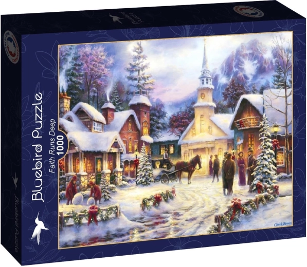 Puzzle Bluebird Głęboka wiara 1000 elementów