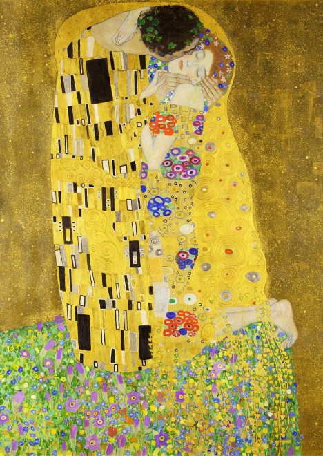 Puzzle Gustav Klimt Pocałunek 1000 elementów