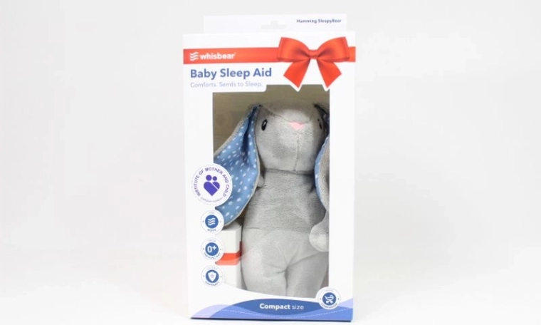 Whisbear szumiący przytulanka do zasypiania króliczek Felek