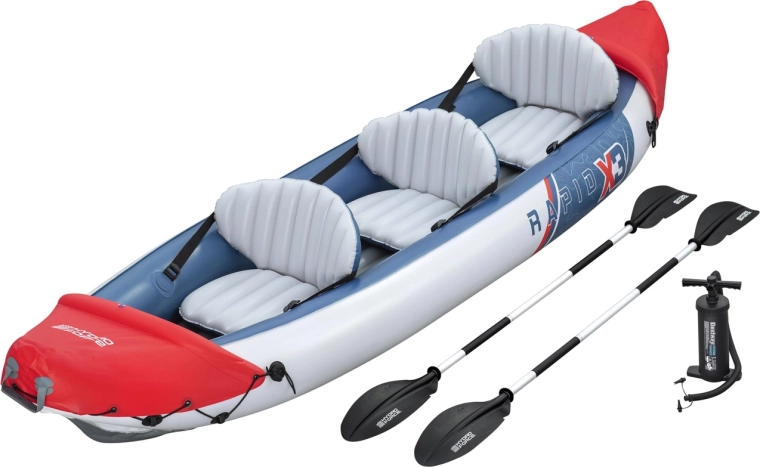 Bestway Hydro Force Rapid X3 zestaw kajakowy pro dla 3 osób