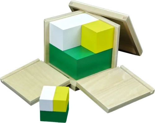 Moyo Montessori sześciany do obliczania drugiej potęgi - 1 sztuka