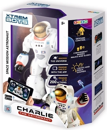 Robot Xtrem Bots Charlie astronauta