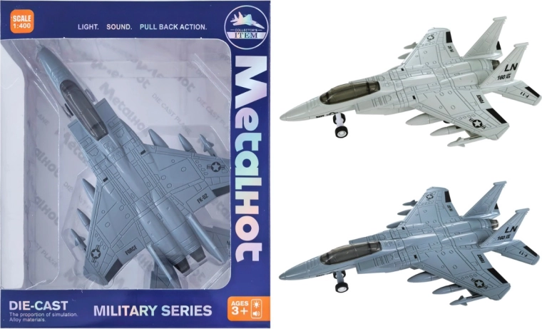 Metalowy model myśliwca F-15 Eagle 1:400
