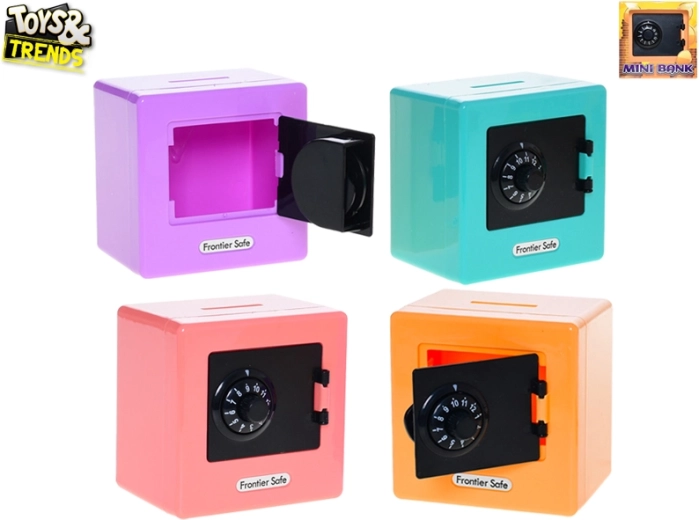 Skarbonka mini sejf z zamkiem szyfrowym