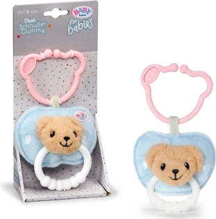 BABY born for babies pluszowy gryzak z klipsem