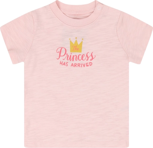 Dirkje dziewczęca różowa koszulka z krótkim rękawem