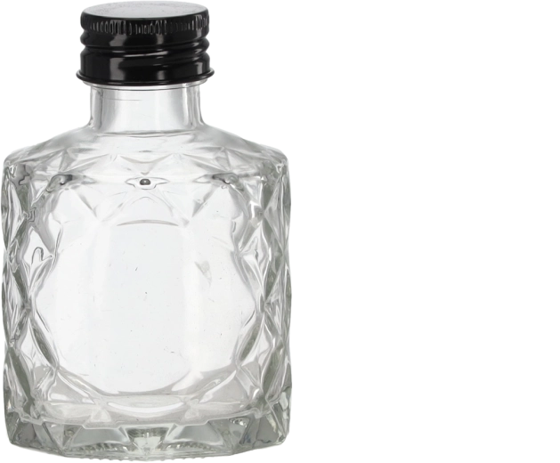 Buteleczka Diament 100 ml z metalową zakrętką 28 mm