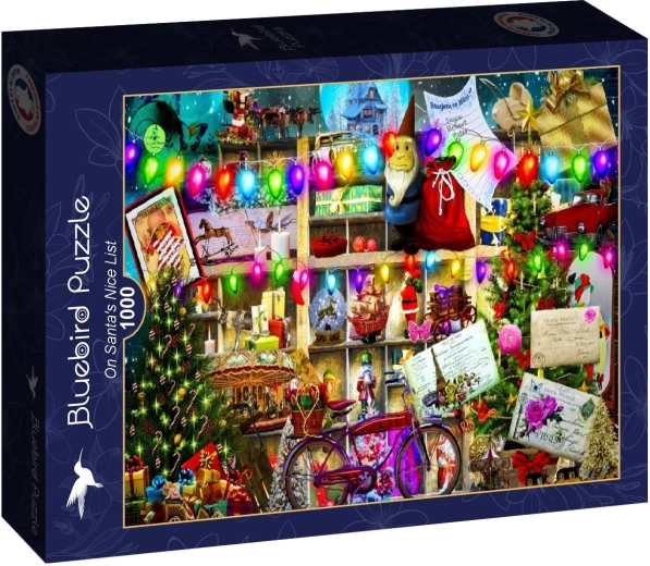Puzzle Bluebird Lista grzecznych dzieci Świętego Mikołaja 1000 elementów