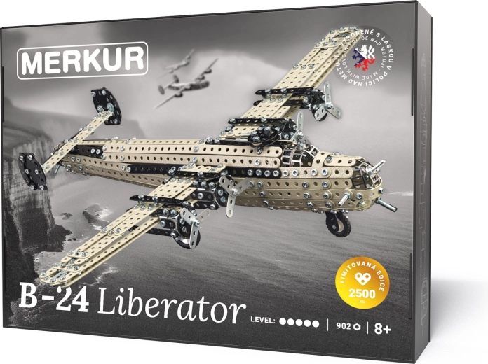 Merkur bombowiec B-24 Liberator – limitowana edycja zestawu (902 elementy)