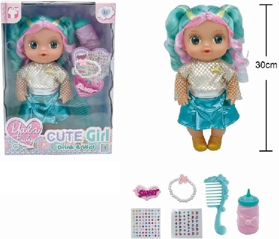 Lalka 30 cm z akcesoriami