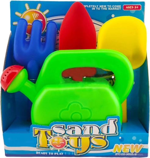 Dziecięcy zestaw narzędzi ogrodowych 4 szt.