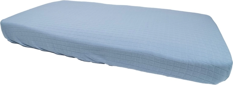 Prześcieradło do łóżeczka Lodger Slumber solid 60 × 120 cm blue fogg