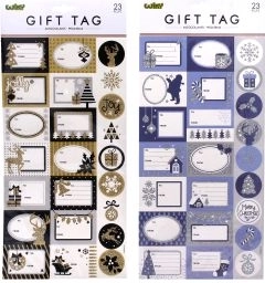 Naklejki na prezenty świąteczne 40,4x18,5 cm